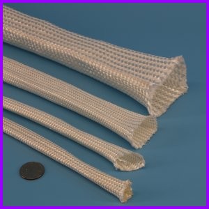 silica braided sleeve high temperature heat resistant wire cable hose protection